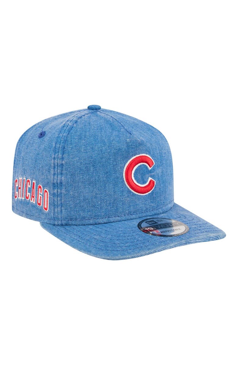 New Era Men's New Era  Royal Chicago Cubs  Denim Classic 19TWENTY Adjustable Hat, Alternate, color, Royal
