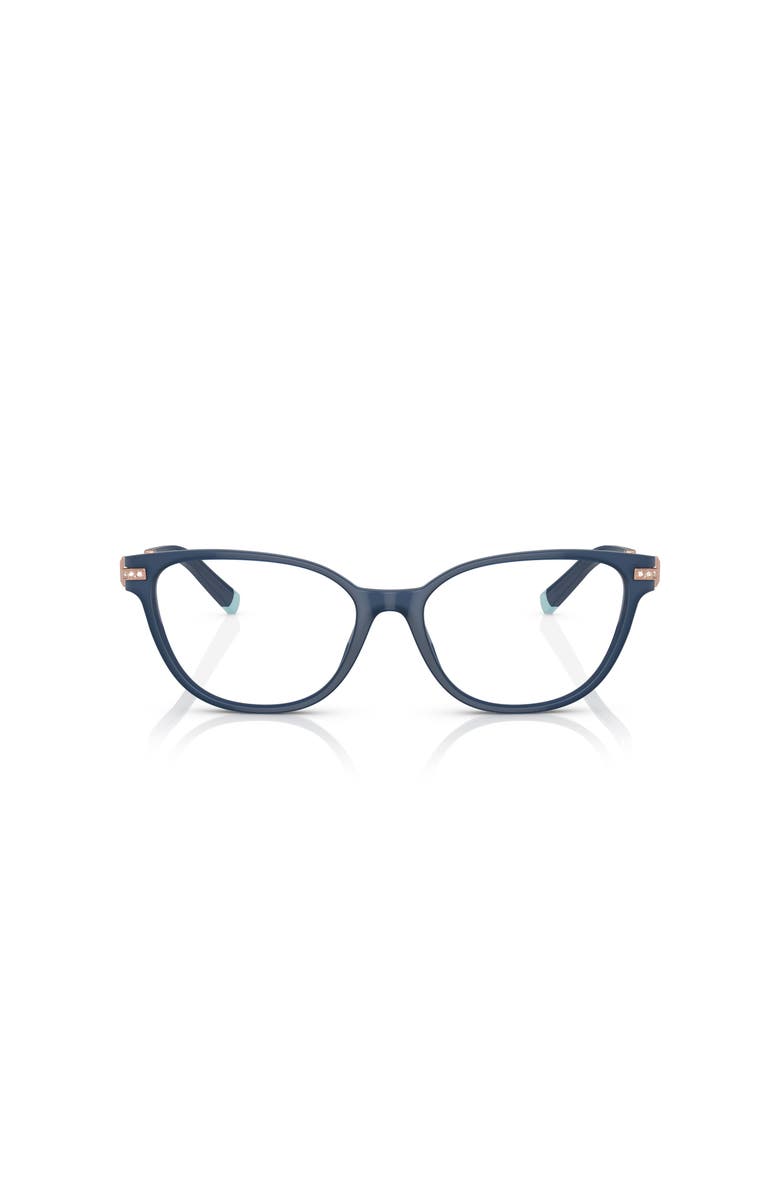 Tiffany & Co. 52mm Cat Eye optical glasses, Alternate, color, Blue