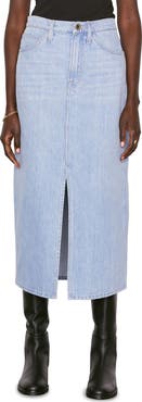 FRAME Le Italien Denim Skirt