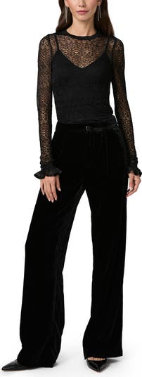 Ciera Lace Trim Top