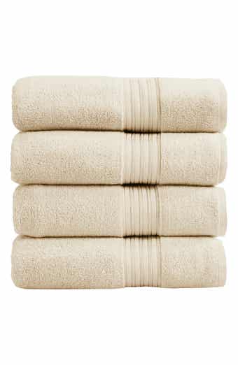 Quick-Dry Cotton 4-Pack Bath Towel Set