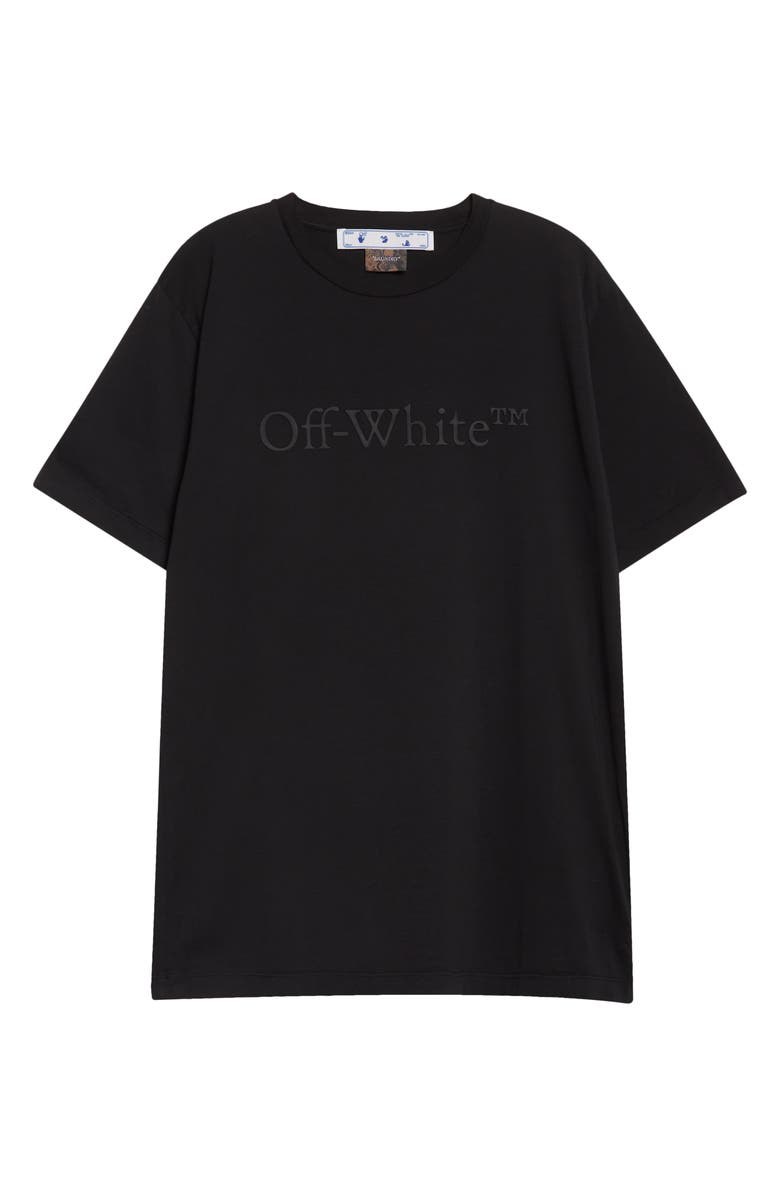 Off-White Bookish Logo Laundry Slim Fit Graphic T-Shirt, Alternate, color,