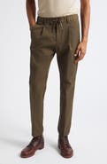 Herno Pleated Melange Drawstring Pants