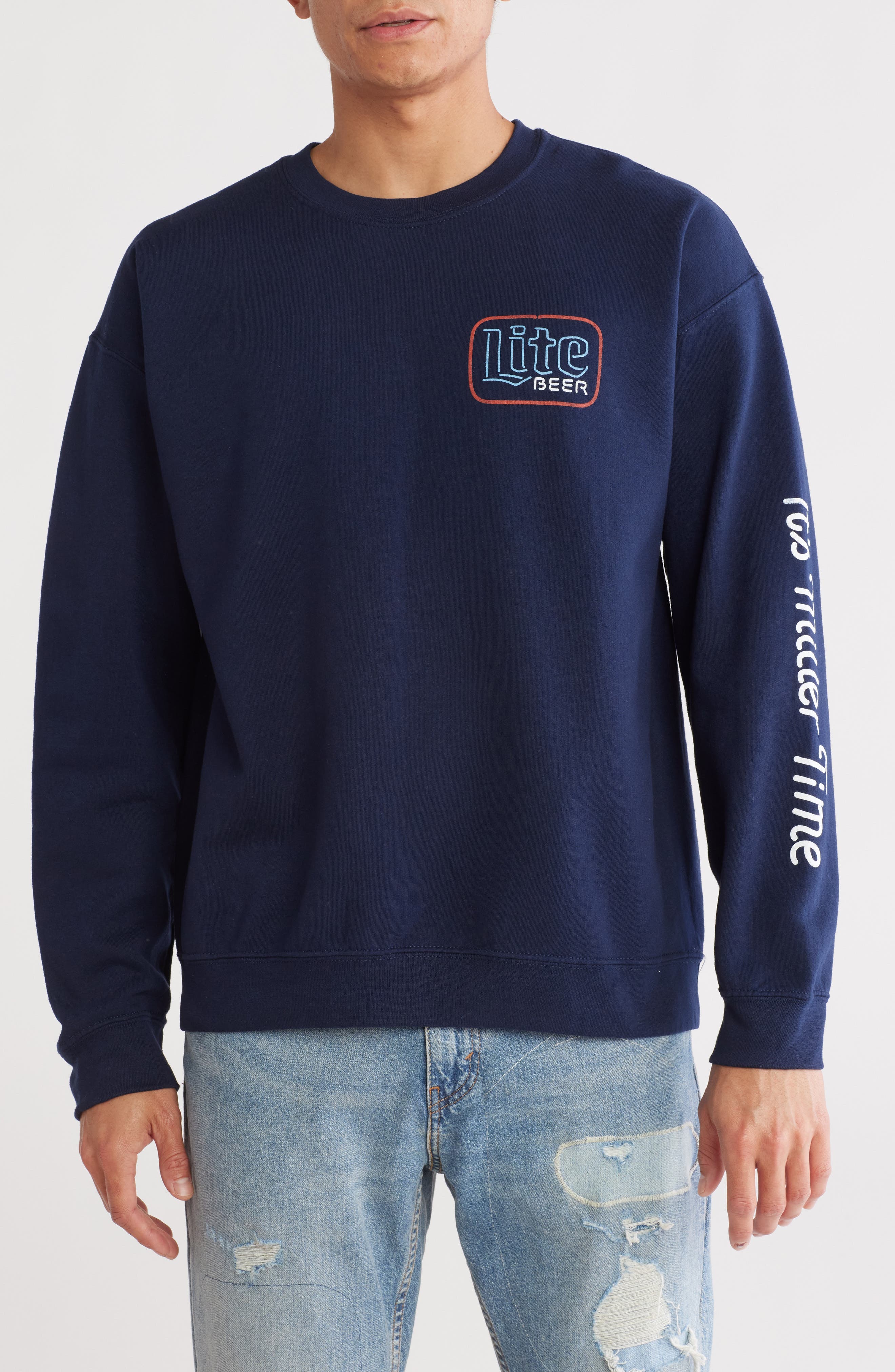 Junk Food Miller Lite On Tap Graphic Sweatshirt (Men) | Nordstromrack
