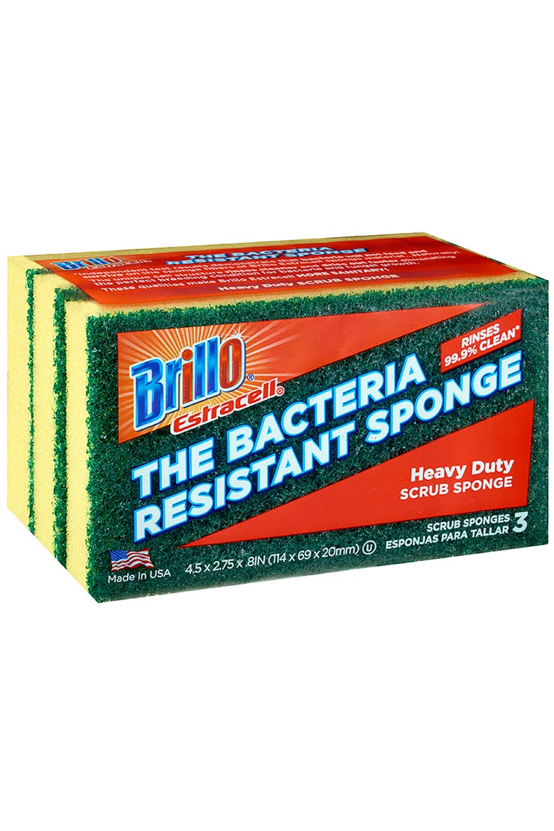 Heavy Duty Scrub Sponge, Main, color, Multicolored