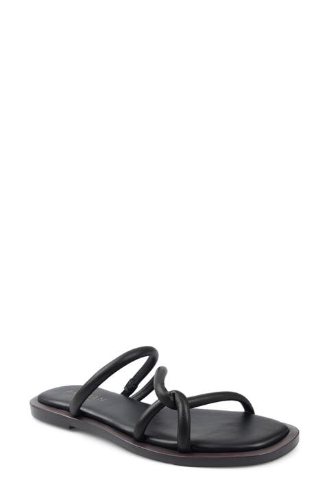 Bax Leather Slide Sandal