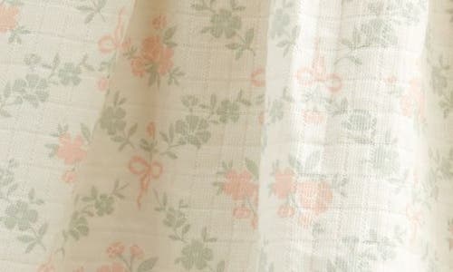 Nordstrom Scallop Mixed Media Dress With Bloomers