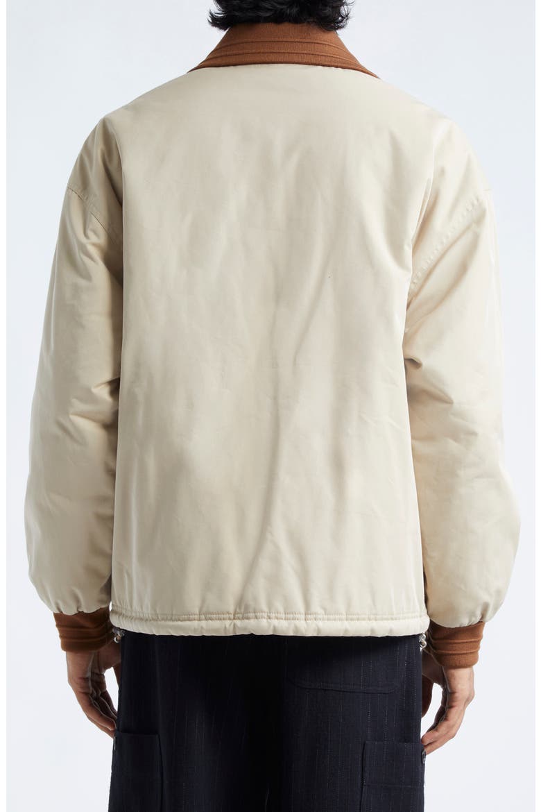 Elevated Reversible Coach's Jacket, Alternate, color, BEIGE