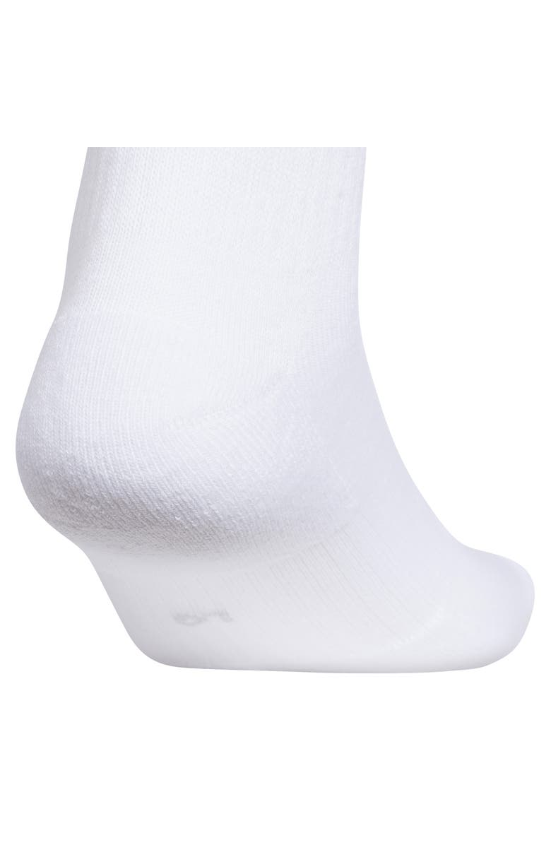 adidas Assorted 3-Pack Roller 4.0 Crew Socks, Alternate, color, White/ Heather Grey/ Black