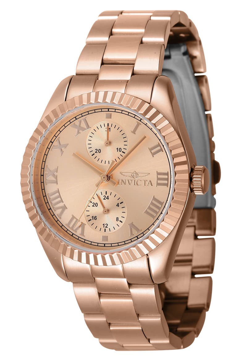 47447 Bracelet Watch, Main, color, ROSE GOLD