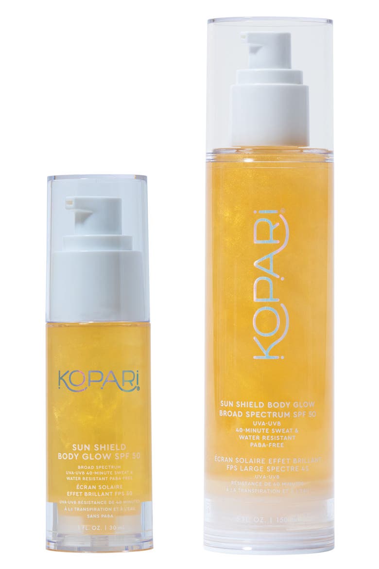 Sun Shield Body Glow Sunscreen SPF 50 Set $60 Value, Main, color, NO COLOR