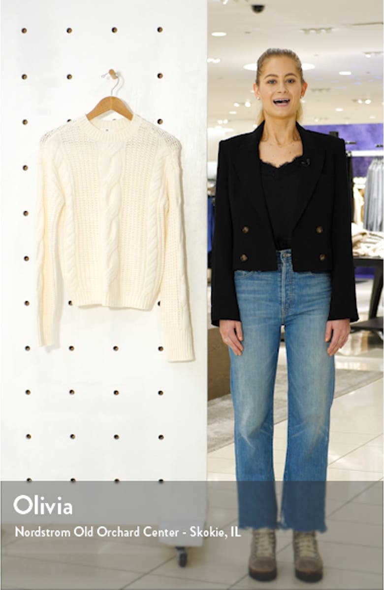 Cable Knit Sweater, sales video thumbnail