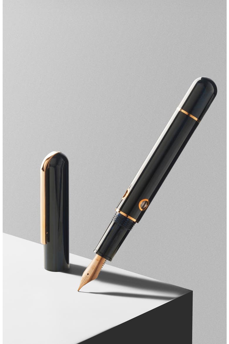 Nautilus Maylandia Blue Ebonite Fountain Pen, Alternate, color, Blue Medium