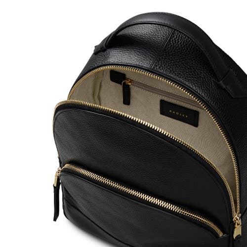 Radley Dallington Medium Zip Around Backpack In Black