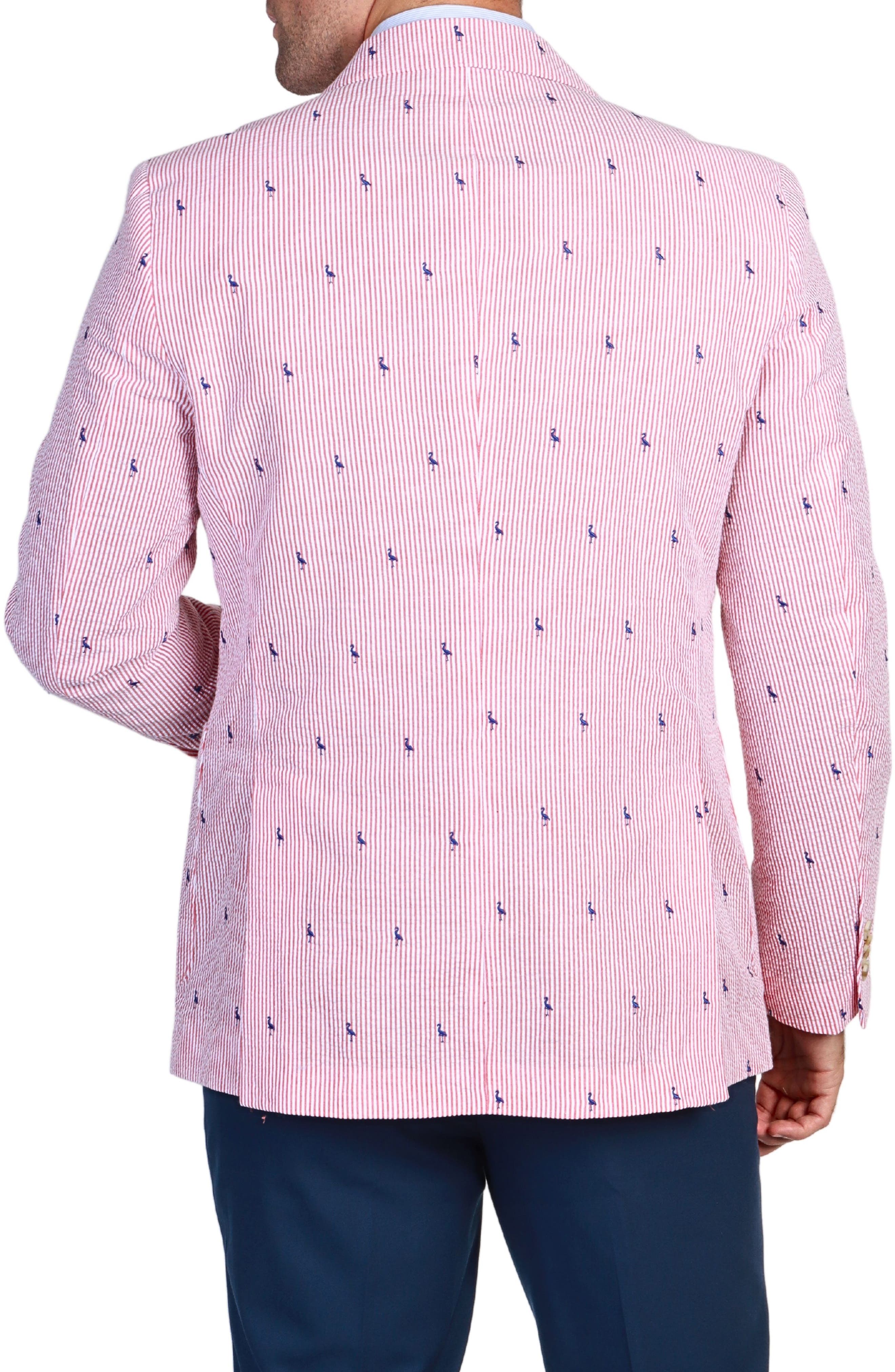 Pinstripe Seersucker Sport Coat - image 2