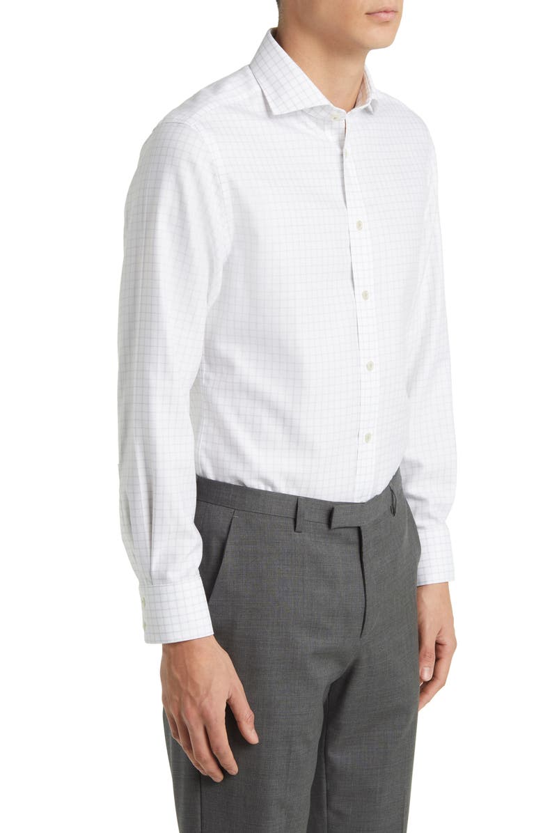 Charles Tyrwhitt Slim Fit Non-Iron Grid Dress Shirt, Alternate, color,