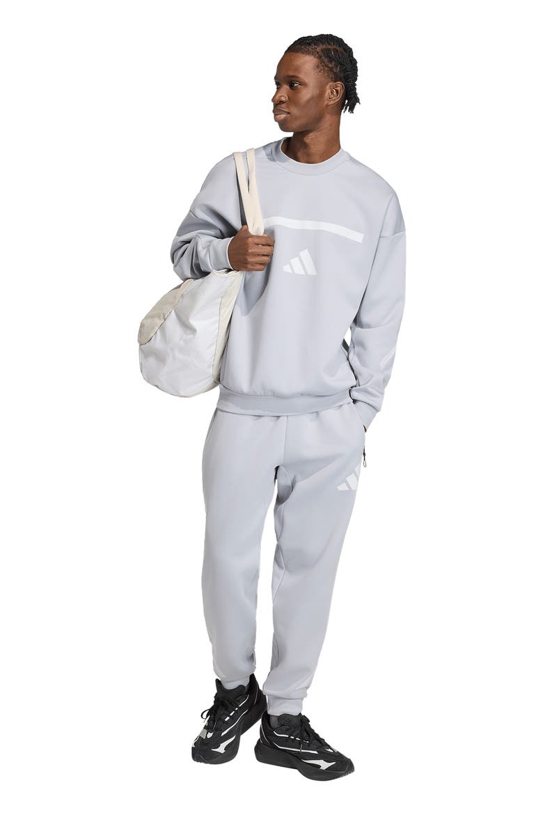 Z.N.E. Oversize Sweatshirt, Alternate, color, HALO SILVER/ /