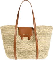 Marni Medium Trunkaroo Woven Tote