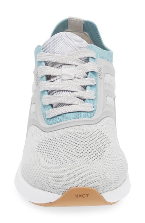 Naot Krypton Sneaker In Grey/blue Knit