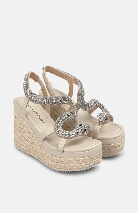 Mid Wedge With Snake