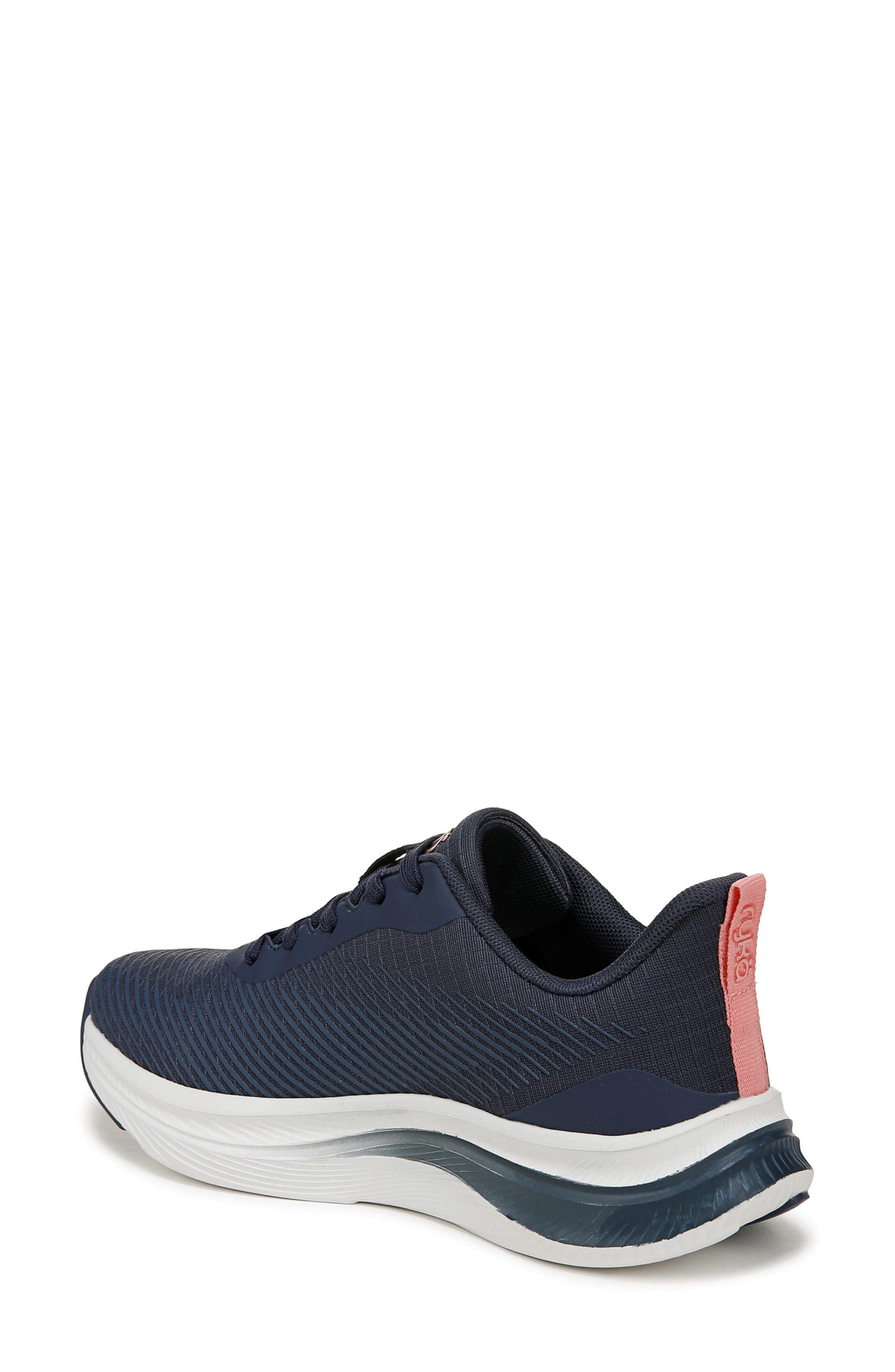 Rykä Genuine Walking Sneaker, Alternate, color, Academy Blue Fabric