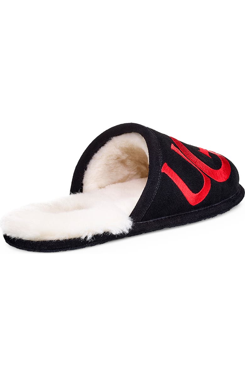 UGG<sup>®</sup> Logo Scuff Slipper, Alternate, color,