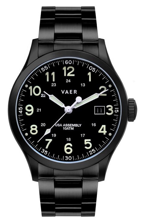 C5 Tactical Field Bracelet Watch, 40mm