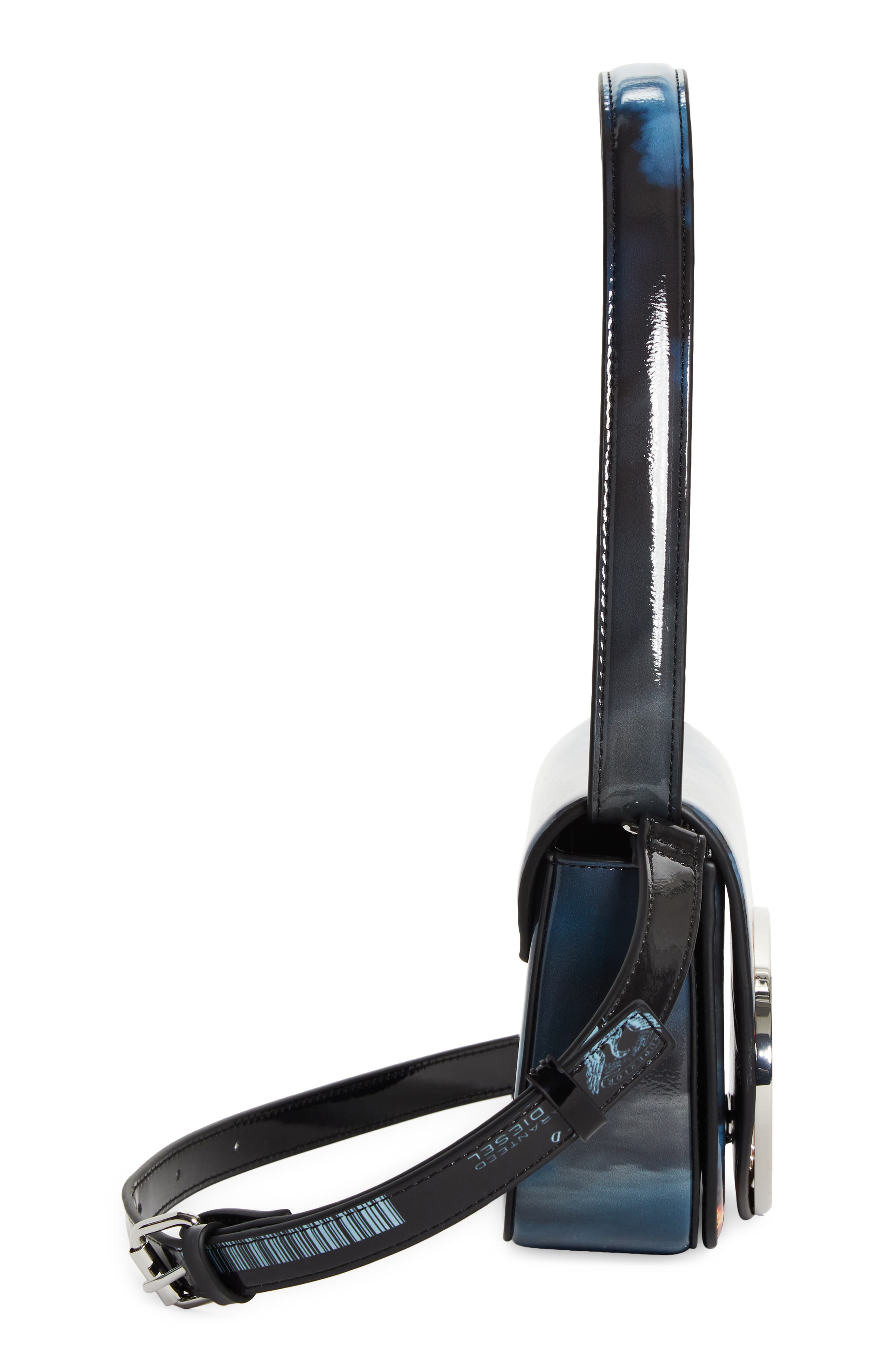 DIESEL<sup>®</sup> 1 DR Graphic Shoulder Bag, Alternate, color, 