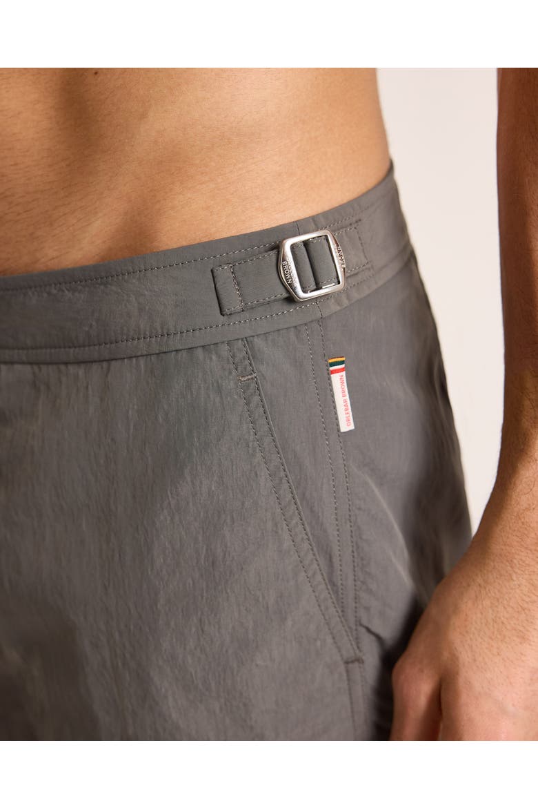 Setter Shorter Length Swim Shorts, Alternate, color, ELEPHANT GREY