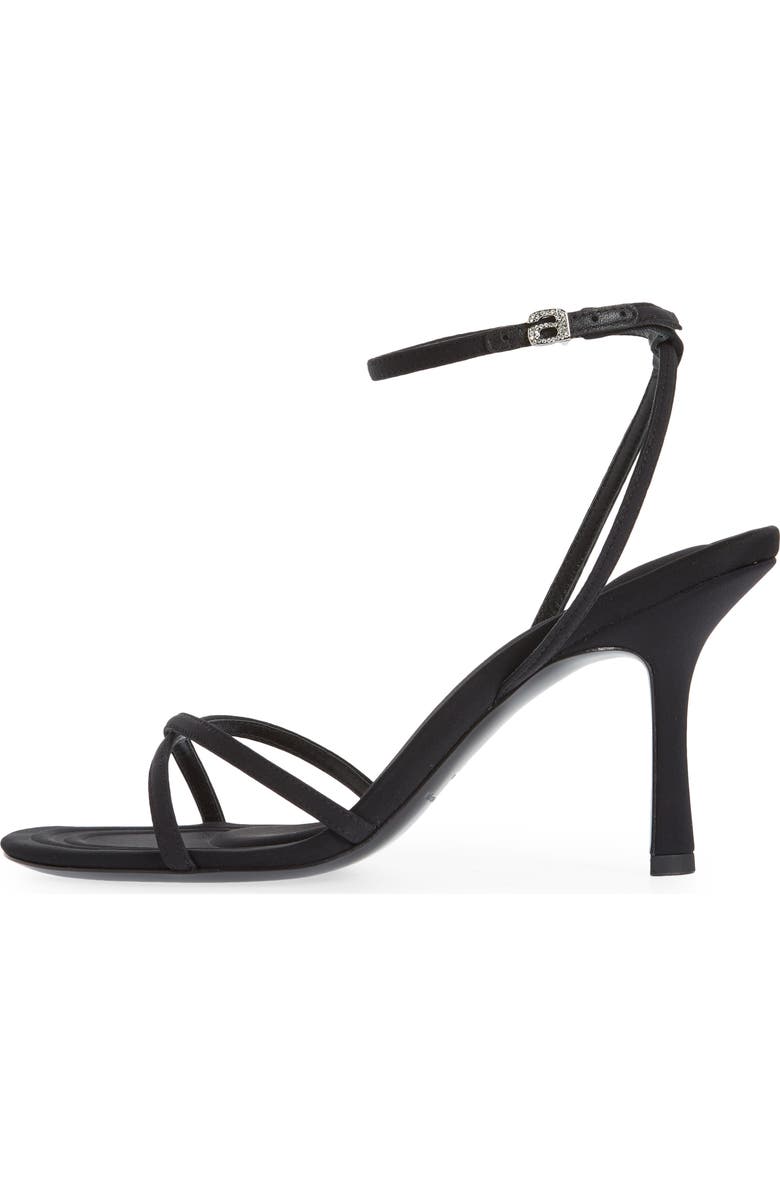Alexander Wang Dahlia Rhinestone Logo Sandal, Alternate, color,