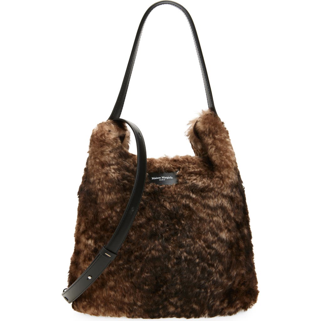 Maison Margiela Dress-age Shoulder Bag In Brown
