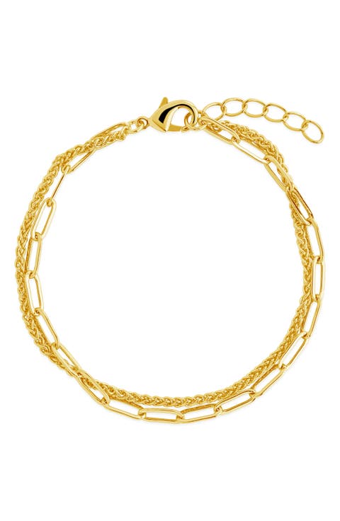 Emery Layered Chain Bracelet