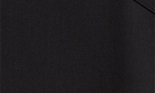Sacai Embroidered Logo Jersey T-shirt Dress In Black 001