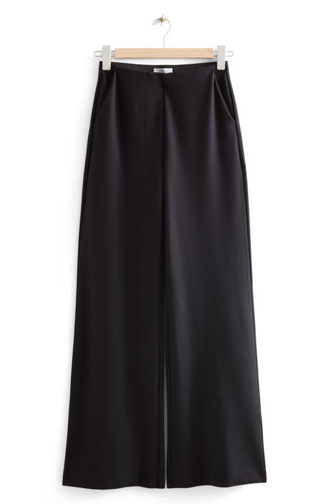 High Waist Wide Leg Pants