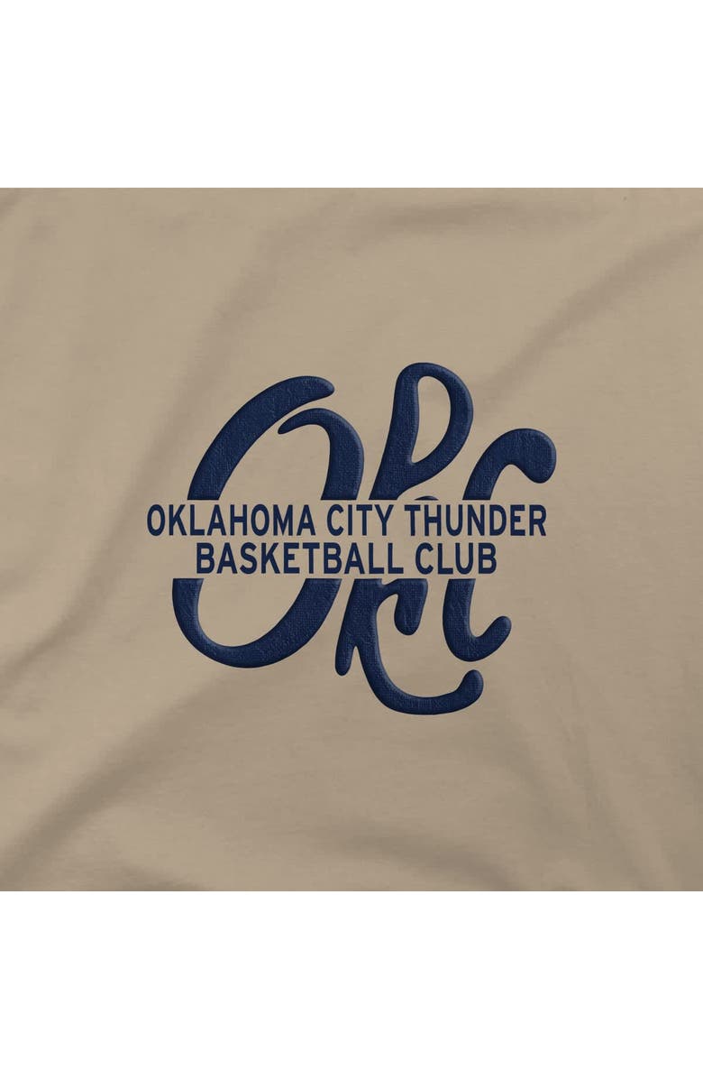 Stadium Essentials Unisex Stadium Essentials  Tan Oklahoma City Thunder Thunder Up Urban T-Shirt, Alternate, color, Tan