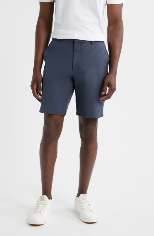 Johnnie-o Mulligan Performance Chino Shorts In Blue