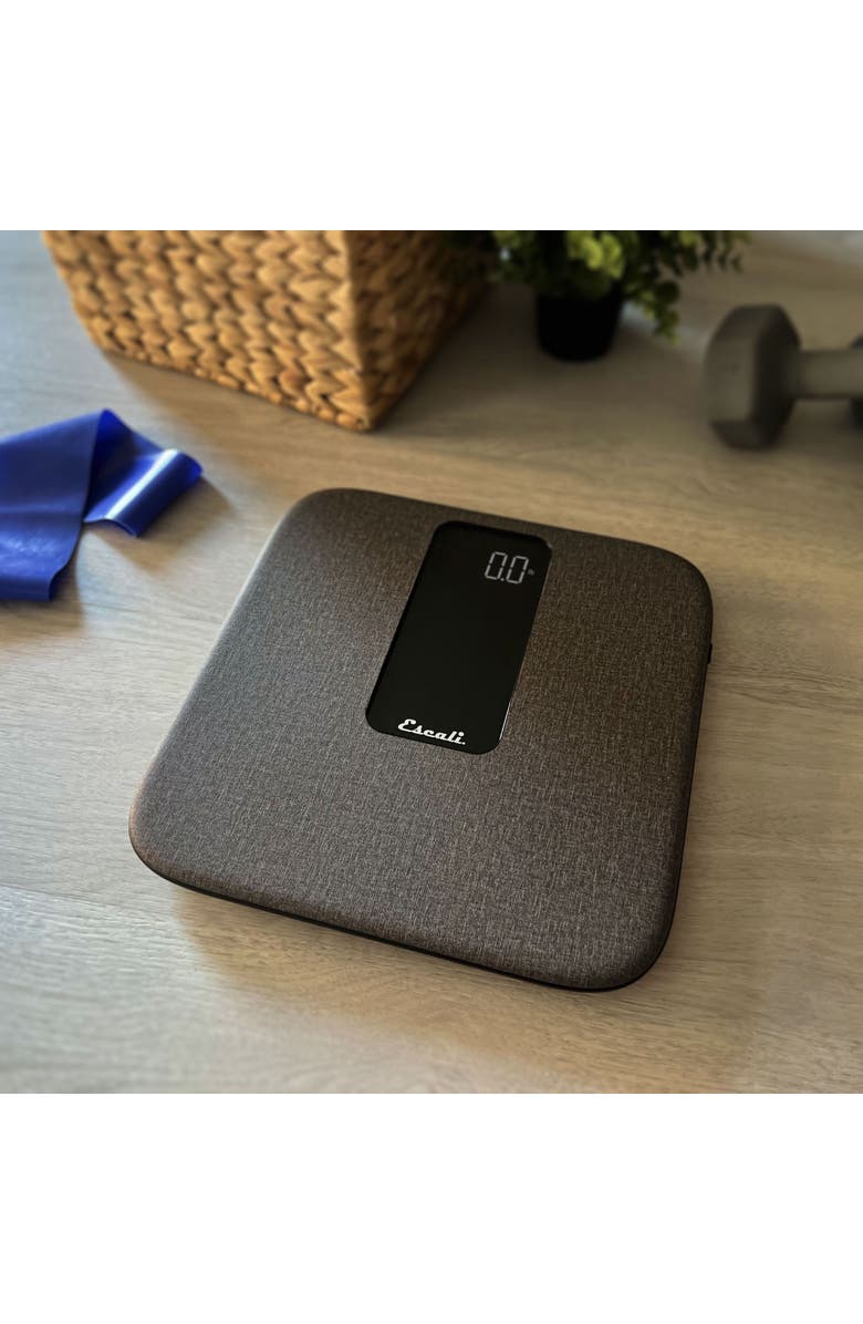 ESCALI ComfortStep Anti-Slip Bathroom Scale, Alternate, color, Black/Grey