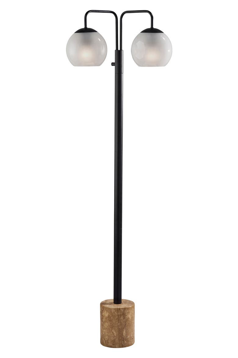 Stockton Floor Lamp, Main, color, BLACK