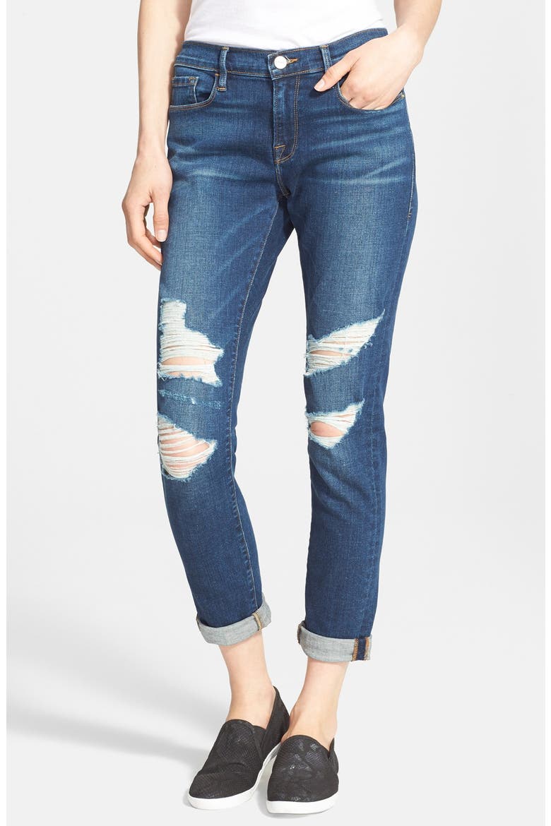Denim 'Le Garçon' Boyfriend Jeans, Main, color, ADAMS