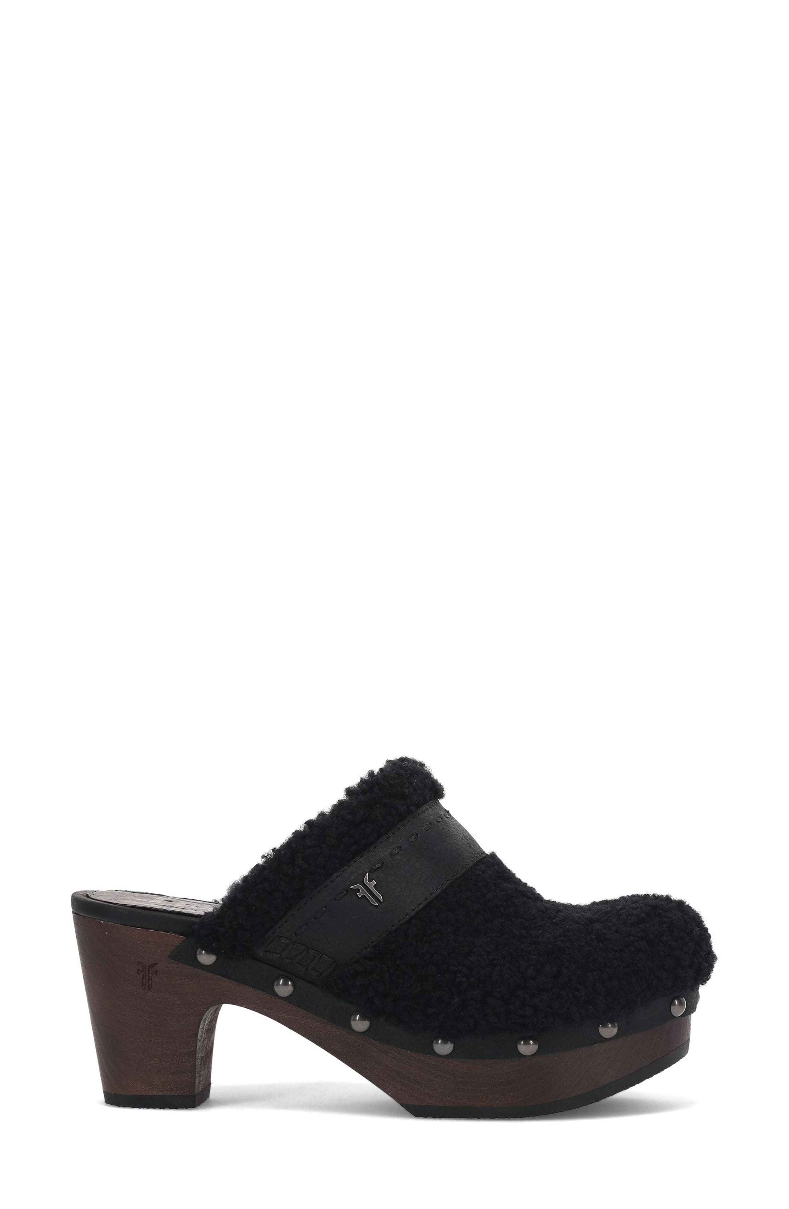 Frye Jessica Clog, Alternate, color, Black