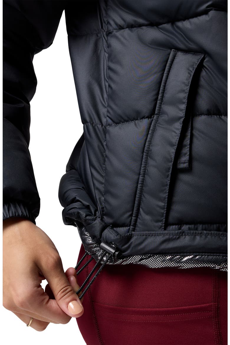 Pike Lake II Water Repellent Insulated Puffer Coat, Alternate, color, BLACK