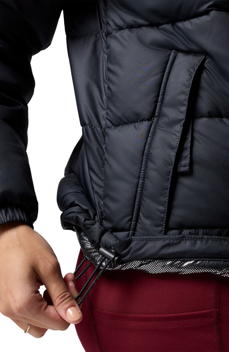 Columbia Pike Lake II Water Repellent Insulated Puffer Coat, Alternate, color, Black