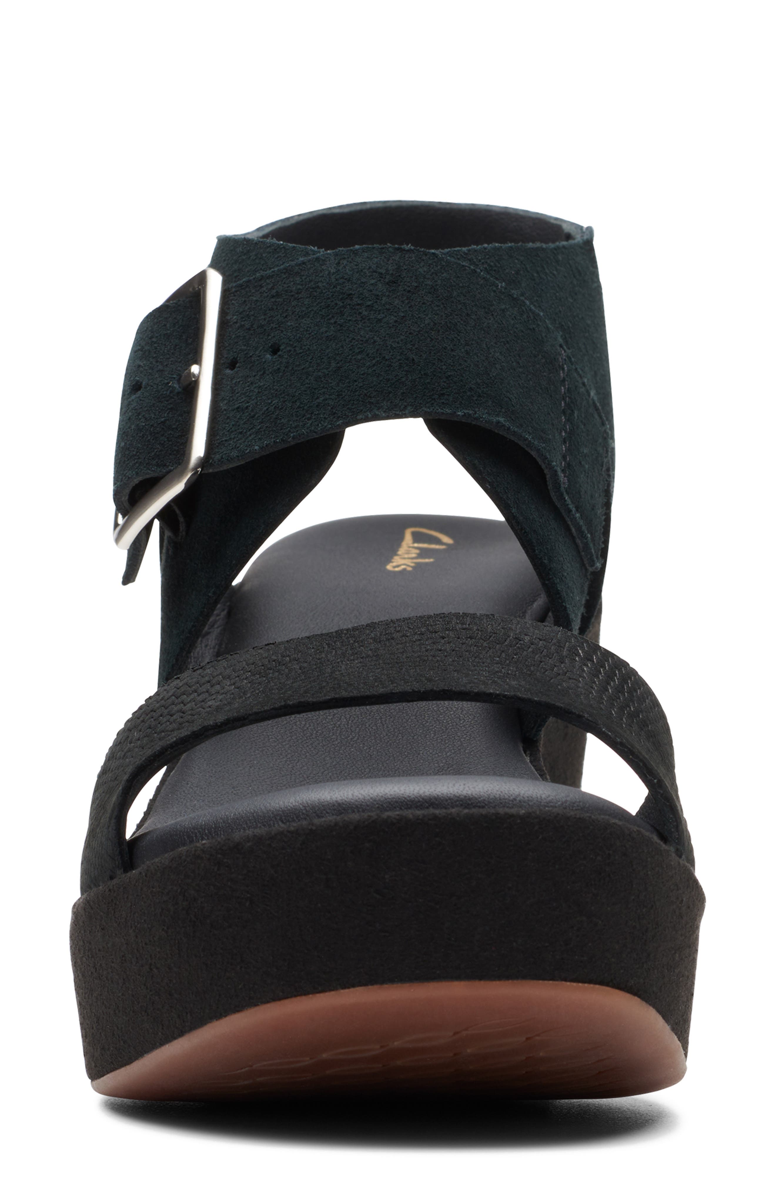 Kimmei Block Heel Platform Sandal, Alternate, color, BLACK COMBI