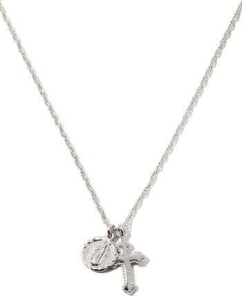 Child of Wild The Hail Mary Dainty Pendant Necklace | Nordstrom