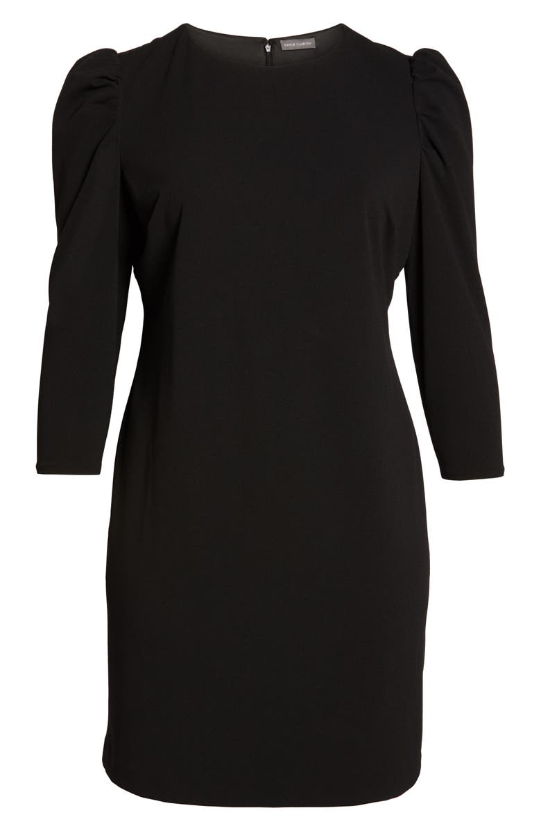 Vince Camuto Puff Shoulder Shift Dress, Alternate, color, 