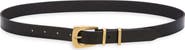 AllSaints Double Keeper Leather Belt