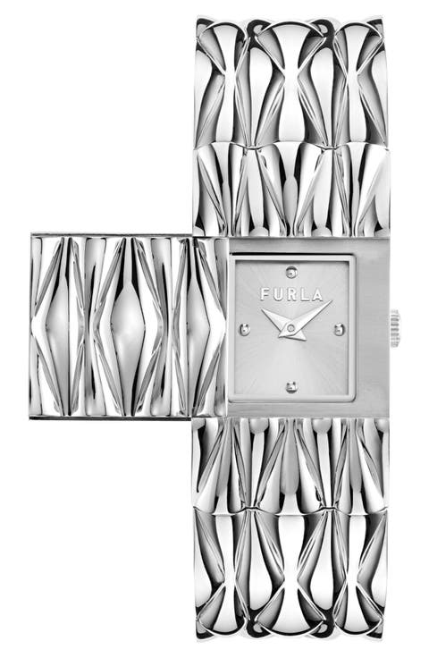 Square Bracelet Watch, 20mm
