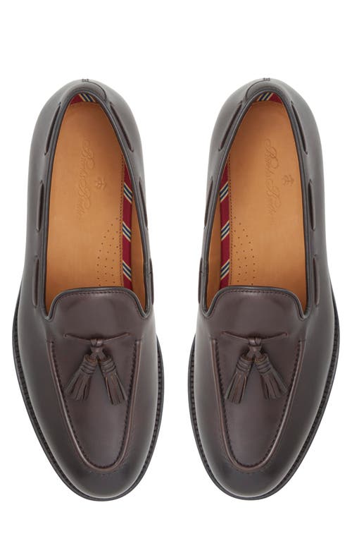 Brooks Brothers Charlton Tassel Loafer In Burgundy