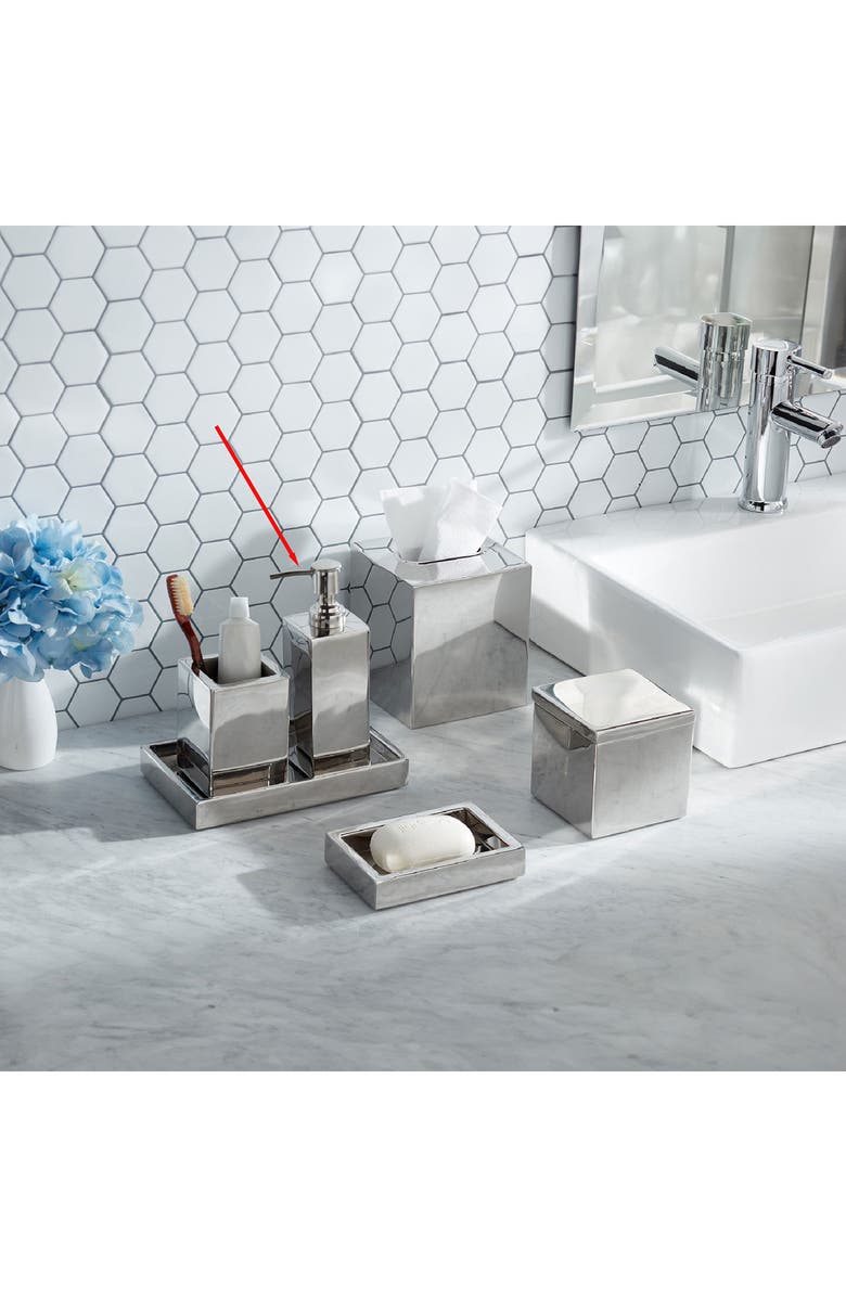 ROSELLI TRADING COMPANY Stainless Steel Lotion Pump, Alternate, color, Silver