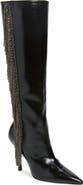 Stuart Weitzman Crystal Fringe Boot